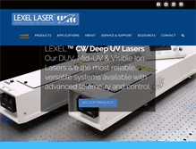 Tablet Screenshot of lexellaser.com